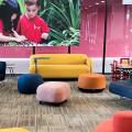 Singapore American School | Products Seen: [Chimo Pouf / Ottoman - Medium, Credo Pouf - W700, Wakana Pouf - Dia670 & Credo 3-Seater Arm Sofa w/ Tablet]